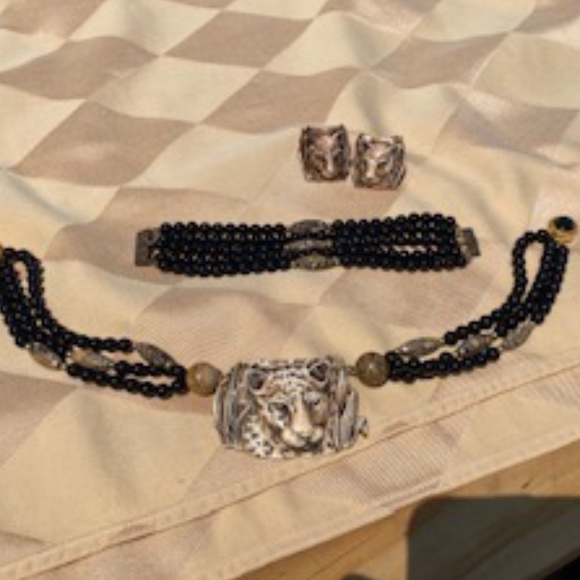 VINTAGE ELEGANT LEOPARD MINT CONDITION SET - Picture 12 of 12